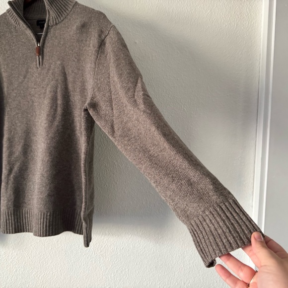 J Crew Mens Wool Preppy Sweater Old Money Minimalist XL Classic Unisex - Picture 3 of 13